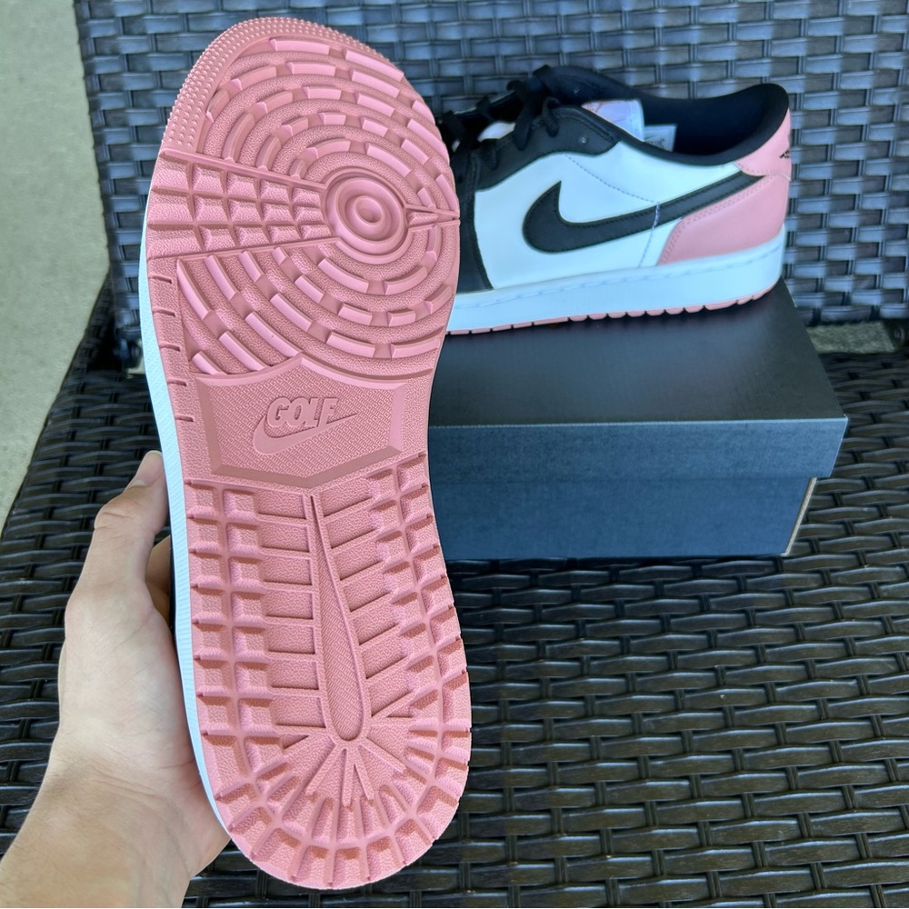 AIR JORDAN 1 GOLF LOW RUST PINK Size 14 - Picture 5 of 5